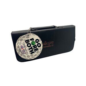 Allegra Portable Mini Golf Putting Set With Case Travel Full Zip NWT